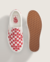 Classic Slip-On Checkerboard Shoe in Checkerboard Racing Red | Vans near me