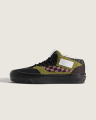 Premium Half Cab Shoe in Black / Aged Green | Vans online