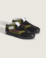 Premium Half Cab Shoe in Black / Aged Green | Vans online