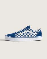 Old Skool Checkerboard Shoe in Checkerboard True Blue / White | Vans discount
