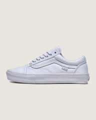 Skate Old Skool Shoe in True White | Vans outlet