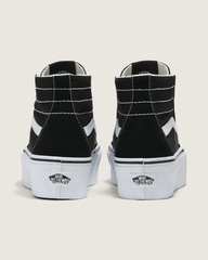 Sk8-Hi Tapered Stackform Black/True White Shoe | Vans sale