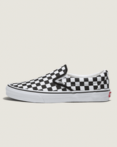 Customs Classic Slip-On Checkerboard Wide Shoe in Customs | Vans on sale