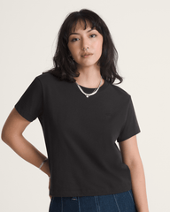 Salton Crew T-Shirt in Black | Vans near me