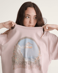 Snow Chutes T-Shirt in Sepia Rose Pink | Vans near me
