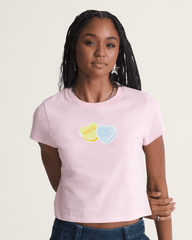 Candy Mixed Emo T-Shirt in Coral Blush Pink | Vans sale