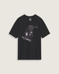 Waffle Shop Skate Crest T-Shirt in Black | Vans sale