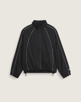 Nyla Track Jacket in Black | Vans outlet