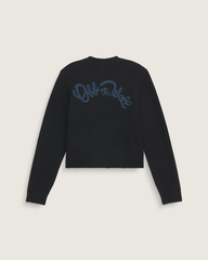 Dolly Chain Stitch Cardigan Sweater in Black | Vans outlet