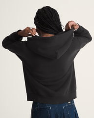 Salton Full Zip Hoodie in Black | Vans sale