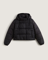 Hillgate Cropped Puffer Jacket in Black | Vans sale