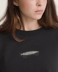Salton Pearls Crew Sweatshirt in Black | Vans online