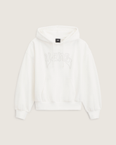 Pearls Logo Retro Pullover Sweatshirt in Marshmallow White | Vans near me
