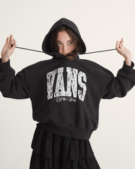 Laced Up Retro Pullover Hoodie in Black | Vans online