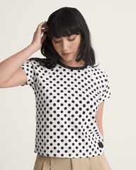 Gracie Raglan T-Shirt in Blanc De Blanc White | Vans sale