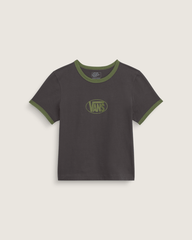 Circle V Ringer Tee in Faded Black | Vans sale