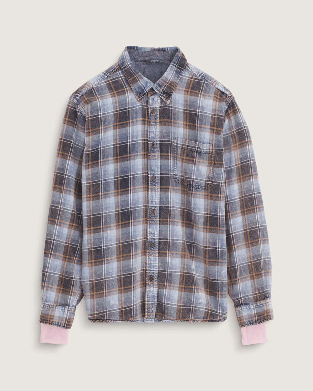 Waffle Shop Reimagined 2Fer Flannel Shirt in Grey / Blue | Vans online