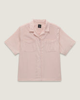 Cassidy Camp Shirt in Sepia Rose Pink | Vans near me