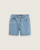 Check-5 Mid Rise Shorts in Stonewash Blue | Vans discount