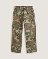 Drill Chore Carpenter Loose Denim Pants in Vintage Camo Black | Vans near me