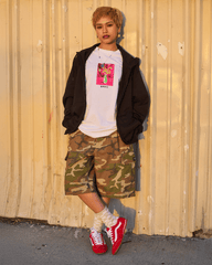 Range Cargo Loose 22'' Shorts in Vintage Camo Brown / Green | Vans outlet