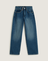Sirelle Embroidered Denim Pants in Vintage Indigo Blue | Vans outlet