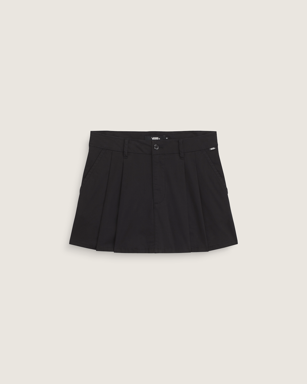 Authentic Chino Mini Skirt in Black | Vans on sale