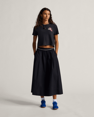 Francesca Full Skirt in Black | Vans discount