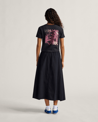 Francesca Full Skirt in Black | Vans discount