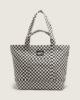Tell All Zip Tote Bag in Checkerboard Black | Vans on sale