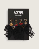 Vans Ws Romance Riot Shoe Charm Set in Red / Gold Yellow | Vans sale