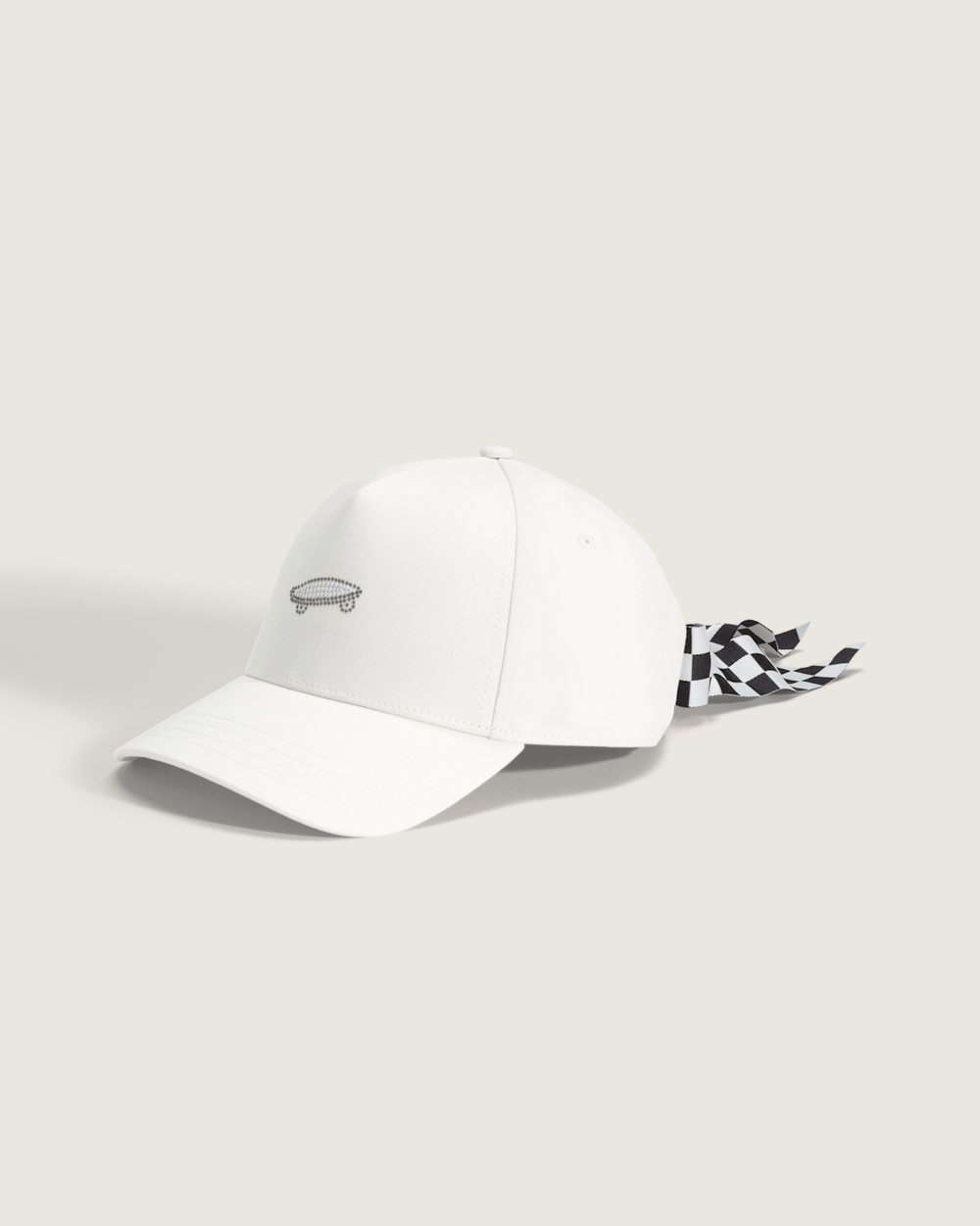 Bow Back Hat in Marshmallow White | Vans near me