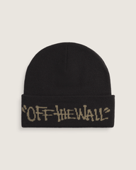 Kids Let Loose Tall Cuff Beanie in Black | Vans on sale