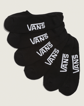 Classic No Show Socks 3-Pack in Black | Vans sale