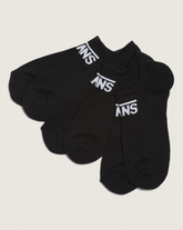 Classic Kick Socks 3-Pack in Black | Vans discount