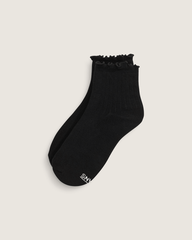 Lettuce Have It Half Crew Socks in Black | Vans outlet