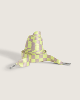 Waffle Shop Checker Shoelace in Yellow / Beige | Vans near me