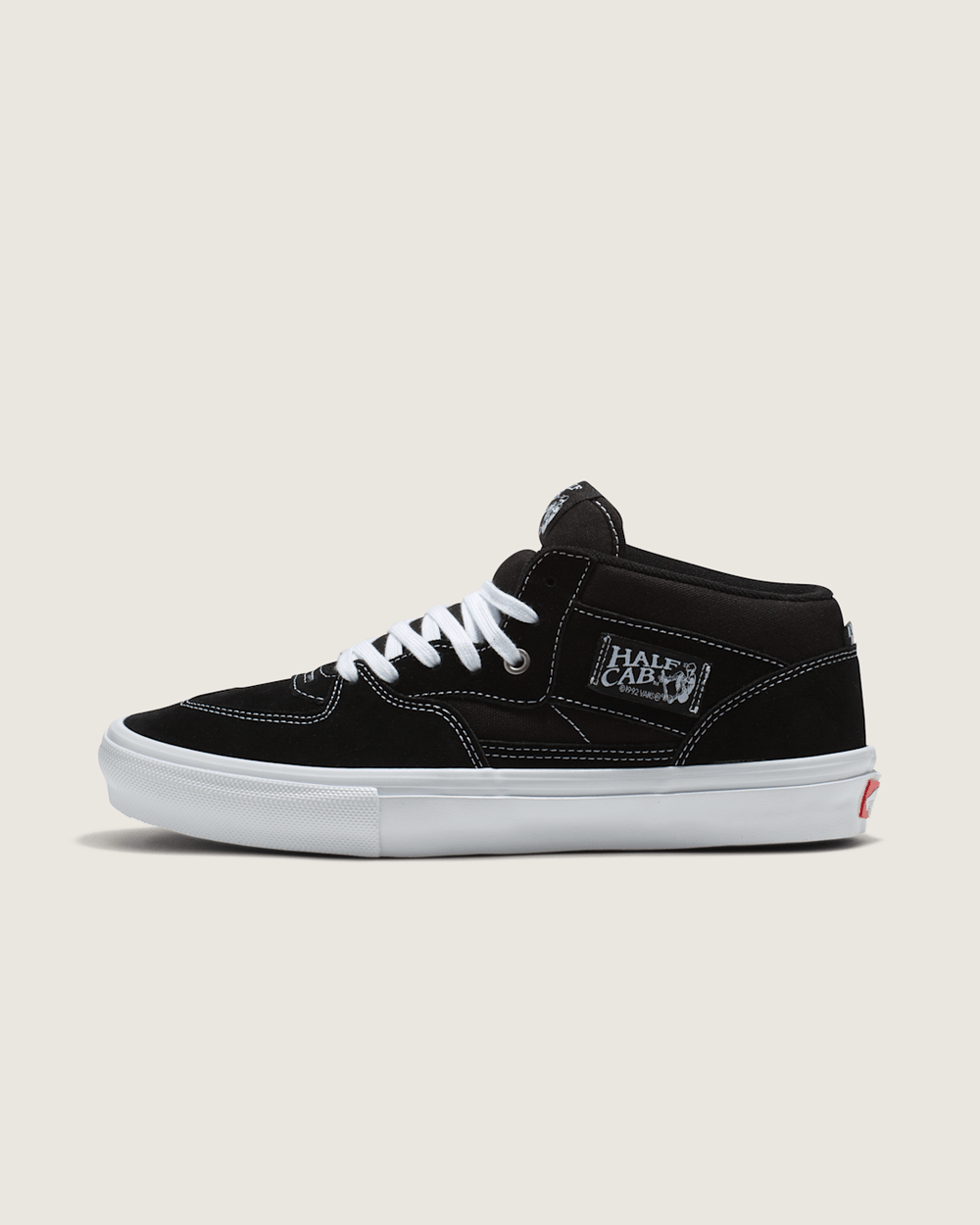 Skate Half Cab Black/White Skate Shoe | Vans discount