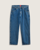 Skate Check-5 Loose Denim Pants in Vintage Indigo Blue | Vans outlet