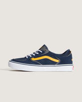 Skate Rowley Shoe in Navy Blue / Yellow | Vans outlet