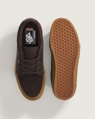 Skate Chukka Low Gum Shoe in Dark Brown | Vans online