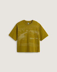 Skate Hillz Bomb Short T-Shirt by Atiba Jefferson in Atiba Burnt Gold Yellow | Vans on sale