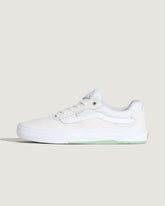 Skate Kyle Walker Wafflecup Shoe in White / Mint Green | Vans online