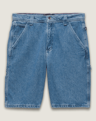 Drill Chore Loose Denim Shorts in Stone Wash Blue | Vans sale