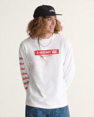 I Need My Long Sleeve T-Shirt in White | Vans online