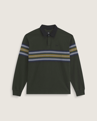 Surge Rugby Long Sleeve Shirt in Dried Kelp Green | Vans sale