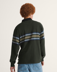 Surge Rugby Long Sleeve Shirt in Dried Kelp Green | Vans sale