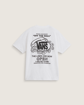 Hot Lines T-Shirt in White | Vans on sale