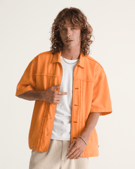 OTW by Vans Double Edge Shirt in Sunset Orange | Vans sale