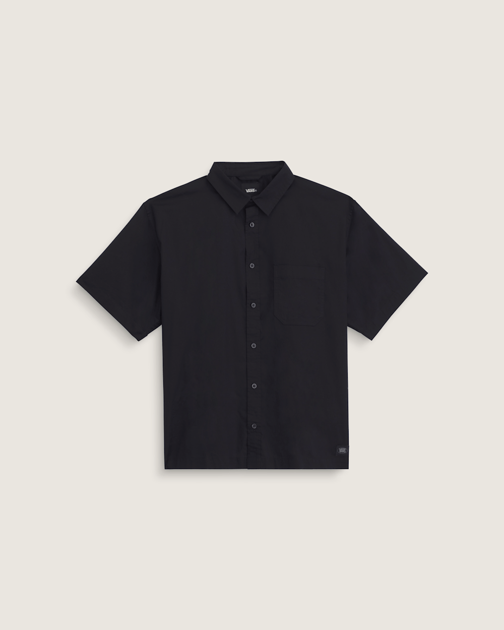 Larkspur Solid Shirt in Black | Vans near me